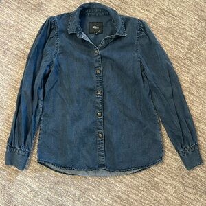 Rails denim top